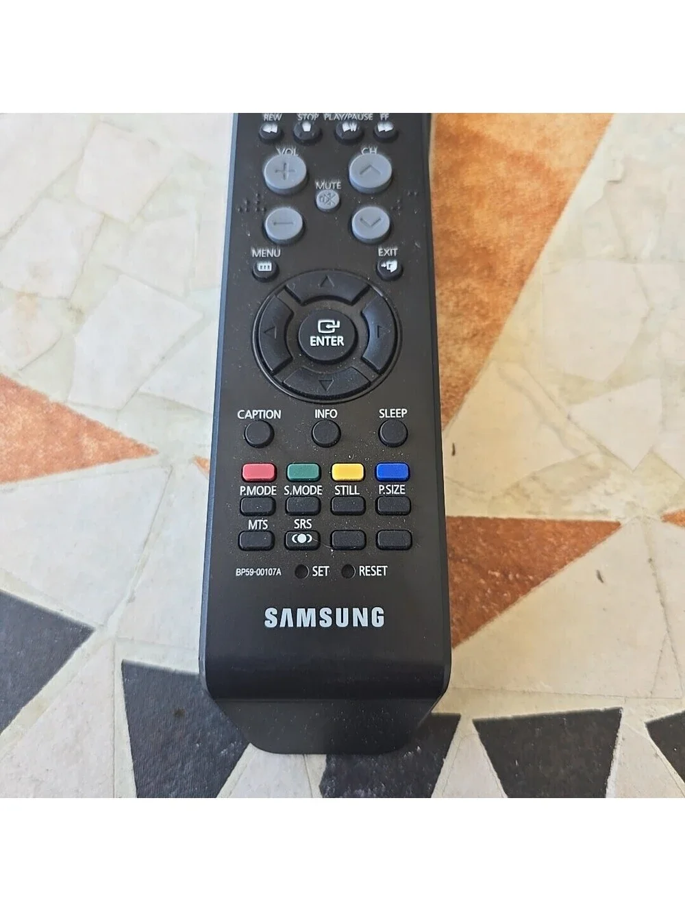Samsung Replacement TV Remote Control Model Number BP59-00107A Untested